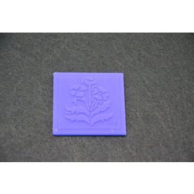   Family marcipán/fondant mintázó, szilikon, lap pitypang (6,5x6,5 cm)