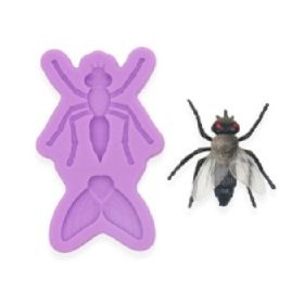   Family marcipán/fondant mintázó 'légy' 71x55x9mm
