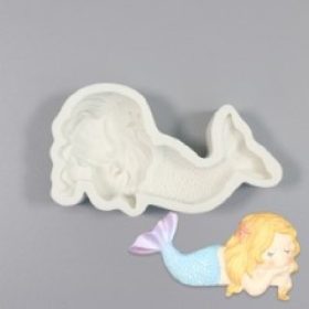   Family marcipán/fondant mintázó 'sellőlány ii.' 140x78x27mm