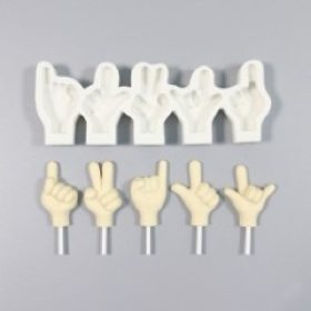 Family marcipán/fondant mintázó 'kézjelek '