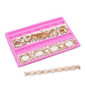   Family marcipán/fondant mintázó 'mintás szélek'