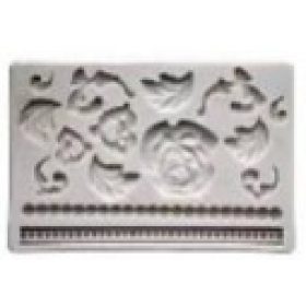   Family marcipán/fondant mintázó 'virágok és levelek 2.'