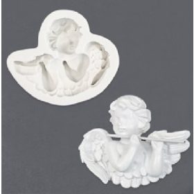   Family marcipán/fondant mintázó 'angyalka fuvolával'