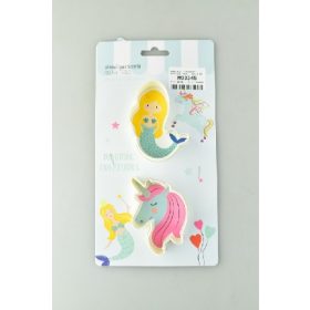   Family marcipán / fondant mintázó, műa., sellő és unikornis - 2r