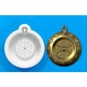   Family marcipán/fondant mintázó karácsonyi függő dísz iii.