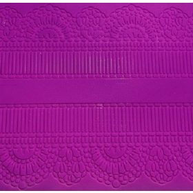 Family marcipán/fondant mintázó virágos