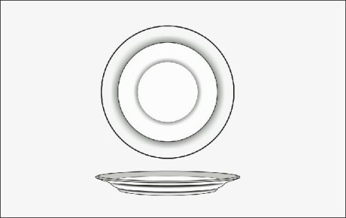 Family laposfarfurie 240mm super white