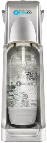 SodaCo B100E Basic otthoni szódagép, ezüst színben