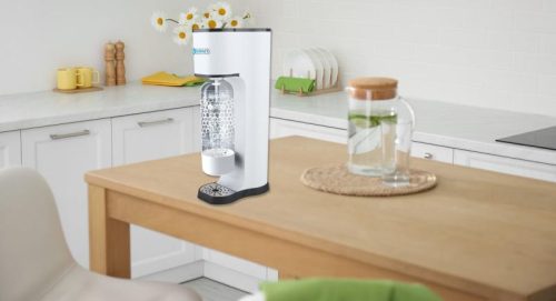 SodaCo K100W King otthoni szódagép, fehér színben
