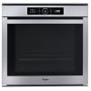 Whirlpool AKZM 8480 IX inox, beépíthető, sütőtér: 73L, grill, légkeverés, pirolitikus, sütő