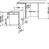 Whirlpool WBC 3C26 X inox, programok száma: 8, beépíthető, 14 terítékes mosogatógép 