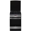 Amica 56013 inox, szabadonálló, gáz, kombinált, főzőzóna: 4, sütő:65L, grill, tűzhely