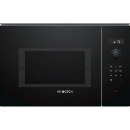 Bosch BFL554MB0 900W 25L fekete beépíthető mikrohullámú sütő