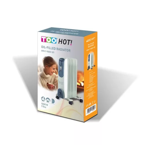 TOO OFR-7-1500-121  1500W 7 tagú elektromos olajradiátor