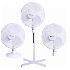   TOO FANS-40-112-W-3IN1 fehér, 40 cm, sebességfokozat száma:3, 40 W, álló ventilátor