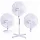 TOO FANS-40-112-W-3IN1 fehér, 40 cm, sebességfokozat száma:3, 40 W, álló ventilátor