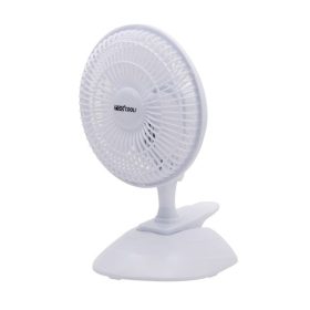   TOO FAND-15-100-W-2IN1 fehér, 15 cm, sebességfokozat száma:2, 13 W, csipetős asztali ventilátor