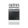 Amica 55343 fehér, szabadonálló, gáz, kombinált, főzőzóna: 4, sütő:62L, grill, tűzhely