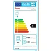 Amica 55343 fehér, szabadonálló, gáz, kombinált, főzőzóna: 4, sütő:62L, grill, tűzhely
