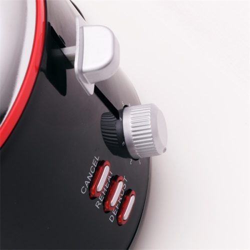 TOO TO-4SL108B-1300W fekete 4 hosszú szeletes kenyérpirító