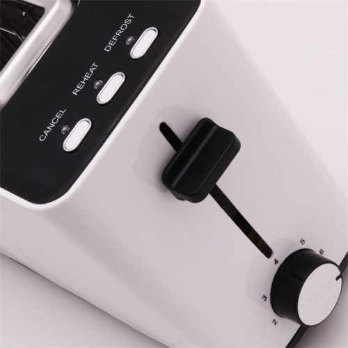 TOO TO-2SL107W-900W fehér 2 szeletes (vagy 1 hosszú szelet) kenyérpirító