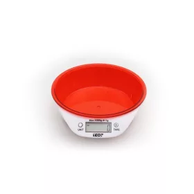 TOO KBSC-300-R piros tálas konyhai mérleg