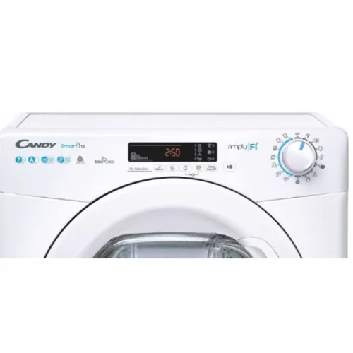 Candy CSO4H7A1DE-S fehér, 7 kg, hőszivattyús, keskeny, szárítógép