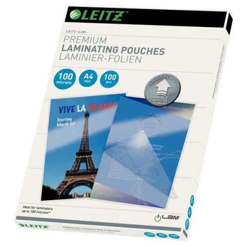 Leitz A4 2x100mic 100db-os lamináló fólia