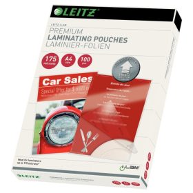   Leitz iLAM UDT A4 2x175mic 100db-os fényes lamináló fólia