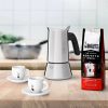 Bialetti Venus 7256/CN inox 10 személyes indukciós kotyogós kávéfőző