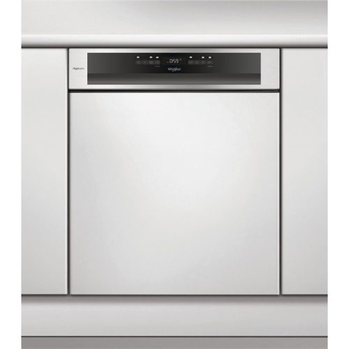 Whirlpool WBO 3T333 P 6.5 X szürke, programok száma: 11, beépíthető, 14 terítékes mosogatógép 