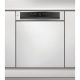 Whirlpool WBO 3T333 P 6.5 X szürke, programok száma: 11, beépíthető, 14 terítékes mosogatógép 