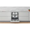 Whirlpool WBO 3T333 P 6.5 X szürke, programok száma: 11, beépíthető, 14 terítékes mosogatógép 