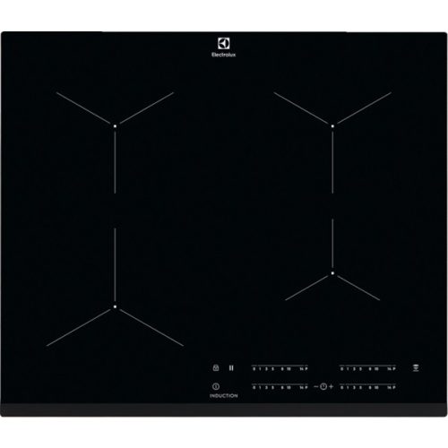 Electrolux EIT61443B fekete, beépíthető, indukciós, főzőzóna: 4, beépíthető méret: 56cm, főzőlap