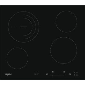   Whirlpool AKT 8900 BA fekete, beépíthető, elektromos üvegkerámia, főzőzóna: 4, beépíthető méret: 56cm, főzőlap