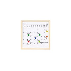   Kikkerland MH76-S naptárral kicsi mágneses törölhető tábla