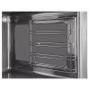 Amica 54037 inox, szabadonálló, kerámialapos, elektromos, főzőzóna: 4, sütő:66L, grill, tűzhely