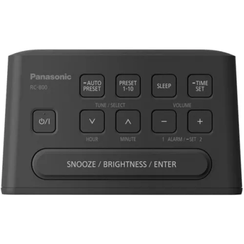 Panasonic RC-800EG-K rádiós ébresztőóra