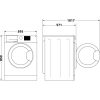 Whirlpool FFL 6238W EE fehér, elöltöltős, max.1200ford., 6 kg, mosógép