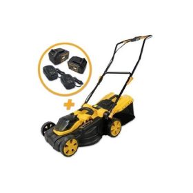   Riwall RALM 3820 SET 20V szénkefe nélküli akkumulátoros fűnyíró