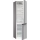Gorenje NRK6202ES4 inox, alulfagyasztós, Hűtő:235L, Fagyasztó:96L, No frost Plus hűtőszekrény