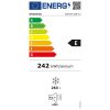 Whirlpool UW8 F2CXBI N2 inox, Hűtő:L, Fagyasztó:259L, No frost fagyasztószekrény