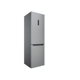   Indesit INFC9 TO32X inox, alulfagyasztós, Hűtő:263L, Fagyasztó:104L, Total No frost hűtőszekrény