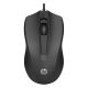 HP 100 vezetékes fekete egér
