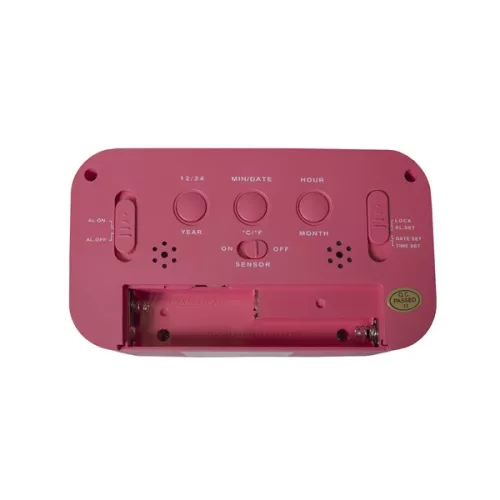 TOO DC-100-PK rózsaszín digitális óra