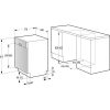 Gorenje GI561D10S ezüst, programok száma: 5, beépíthető, 11 terítékes mosogatógép 