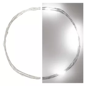   Emos D3AC06 LED 0,9m/10LED/beltéri/2xAA/időzítős/hideg fehér nano karácsonyi LED fényfüzér
