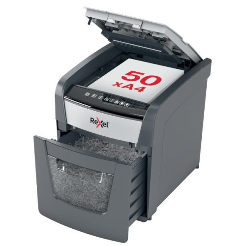 Rexel Optimum AutoFeed+ 50X  konfetti automata iratmegsemmisítő