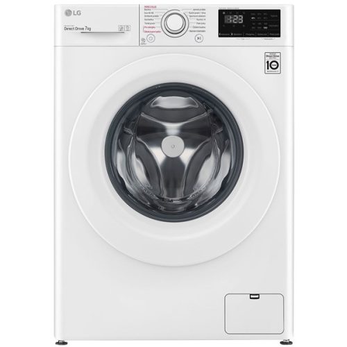 LG F2WV3S7S3E fehér, elöltöltős, keskeny, max.1200ford., 7 kg, mosógép