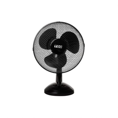 TOO FAND-30-201-B FJORD fekete asztali ventilátor 30cm